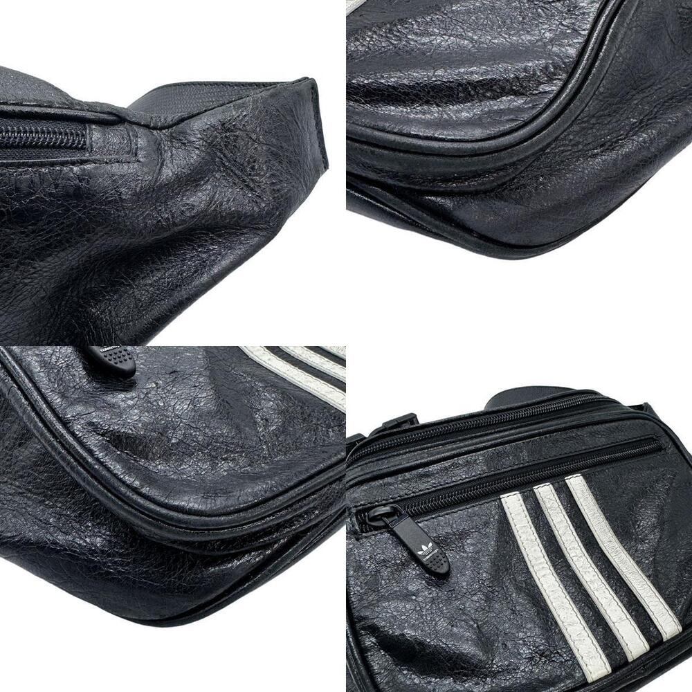 Balenciaga Adidas Waist Bag Black Leather - Picture 4 of 4